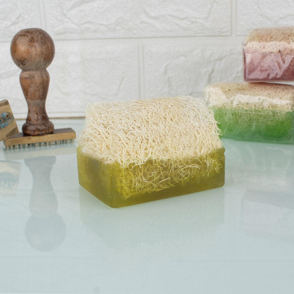 Luffa Argan Naturseife - Anadoa