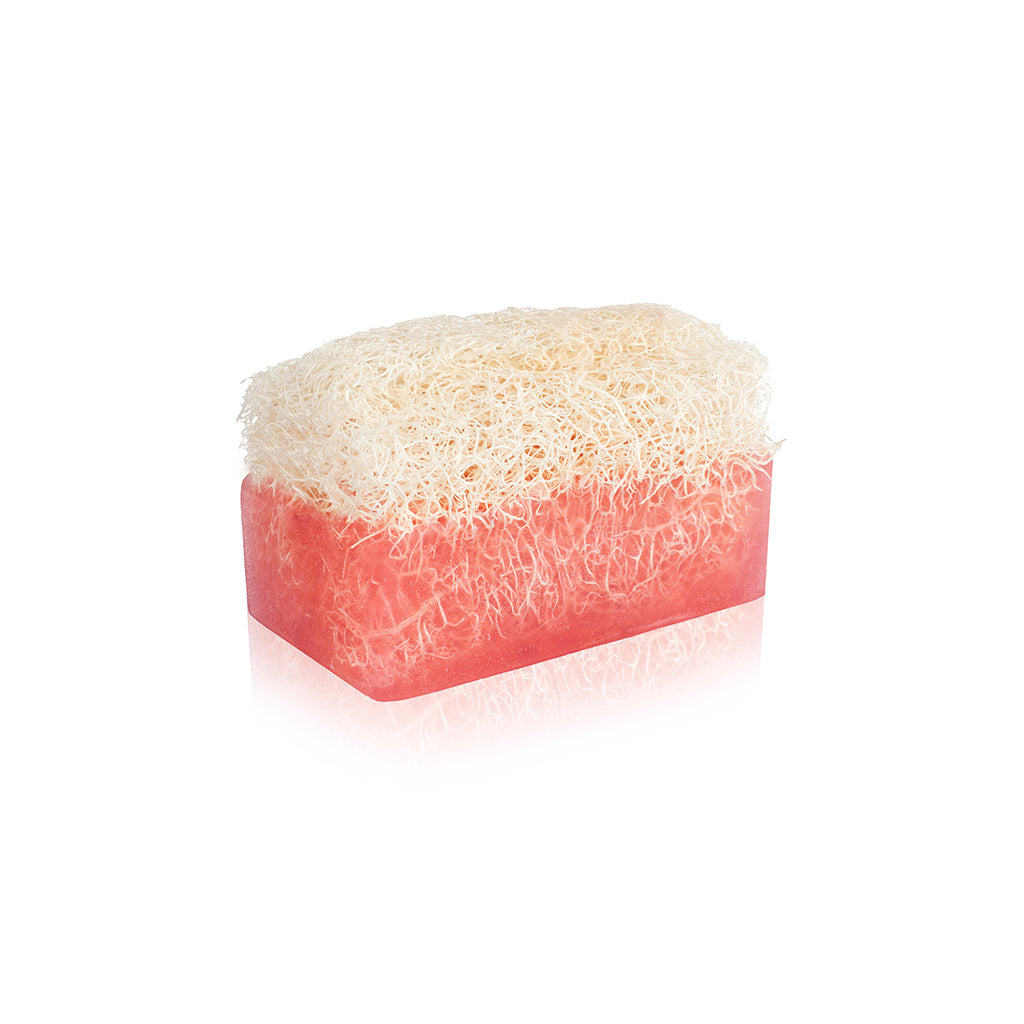 Luffa Rosen Naturseife - Anadoa