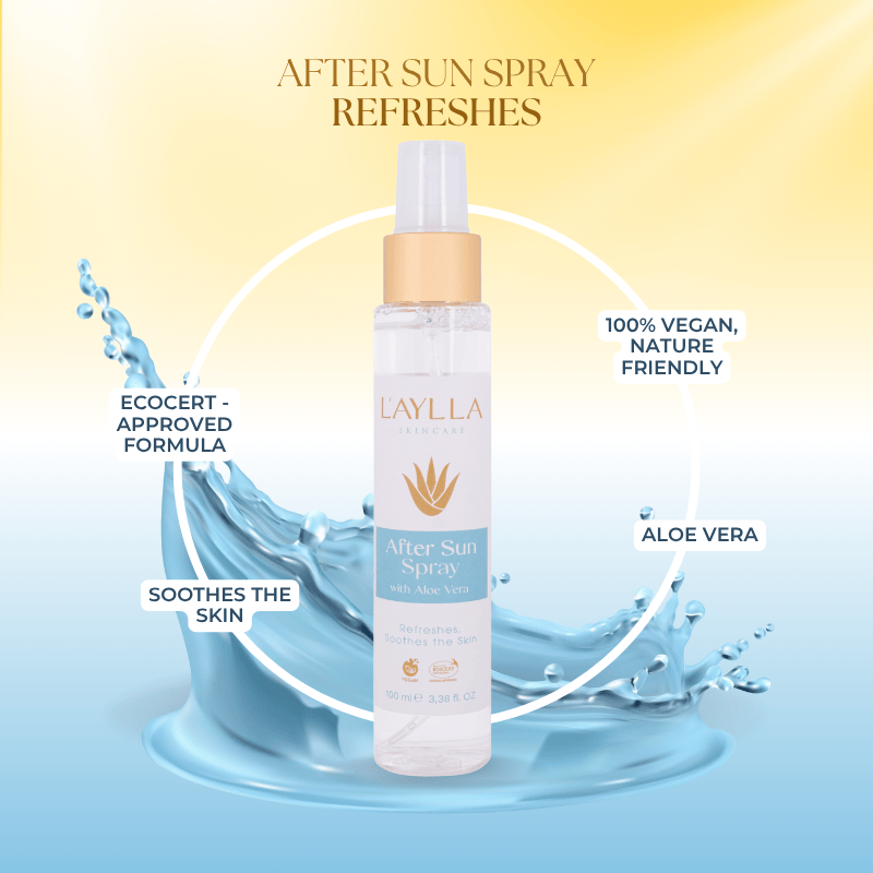 L'AYLLA After Sun Spray mit Aloe Vera